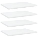 vidaXL Plăci bibliotecă, 4 buc., alb, 40 x 30 x 1,5 cm, PAL vidaXL Plăci bibliotecă, 4 buc., alb, 40 x 30 x 1,5 cm, PAL