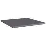 vidaXL Plăci bibliotecă, 8 buc., gri extralucios, 40 x 40 x 1,5 cm PAL vidaXL Plăci bibliotecă, 8 buc., gri extralucios, 40 x 40 x 1,5 cm PAL