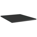 vidaXL Plăci bibliotecă, 8 buc. negru extralucios 40 x 50 x 1,5 cm PAL vidaXL Plăci bibliotecă, 8 buc. negru extralucios 40 x 50 x 1,5 cm PAL