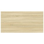 vidaXL Plăci bibliotecă, 4 buc, stejar sonoma, 60 x 30 x 1,5 cm, PAL