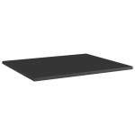 vidaXL Plăci bibliotecă, 8 buc. negru extralucios 60 x 50 x 1,5 cm PAL vidaXL Plăci bibliotecă, 8 buc. negru extralucios 60 x 50 x 1,5 cm PAL
