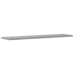 vidaXL Plăci bibliotecă, gri beton, 4 buc, 80 x 20 x 1,5 cm, lemn vidaXL Plăci bibliotecă, gri beton, 4 buc, 80 x 20 x 1,5 cm, lemn