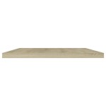 vidaXL Plăci bibliotecă, 4 buc, stejar sonoma,100 x 20 x 1,5 cm, PAL