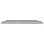 vidaXL Plăci bibliotecă, gri beton, 4 buc, 100 x 20 x 1,5 cm, PAL vidaXL Plăci bibliotecă, gri beton, 4 buc, 100 x 20 x 1,5 cm, PAL