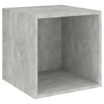 vidaXL Dulap de perete, gri beton, 37x37x37 cm, PAL vidaXL Dulap de perete, gri beton, 37x37x37 cm, PAL