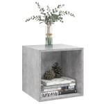 vidaXL Dulap de perete, gri beton, 37x37x37 cm, PAL vidaXL Dulap de perete, gri beton, 37x37x37 cm, PAL