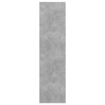 vidaXL Dulap TV montat pe perete, gri beton, 37x37x142,5 cm, PAL