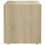 vidaXL Comode TV, 2 buc., stejar sonoma, 37x35x37 cm, PAL