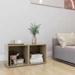 vidaXL Comode TV, 2 buc., stejar sonoma, 37x35x37 cm, PAL