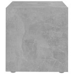 vidaXL Comode TV, 2 buc., gri beton, 37x35x37 cm, PAL