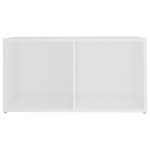 vidaXL Comodă TV, alb, 72x35x36,5 cm, PAL