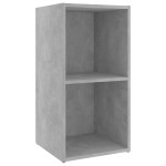 vidaXL Comodă TV, gri beton, 72x35x36,5 cm, PAL vidaXL Comodă TV, gri beton, 72x35x36,5 cm, PAL