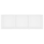 vidaXL Comodă TV, alb, 107x35x37 cm, PAL vidaXL Comodă TV, alb, 107x35x37 cm, PAL