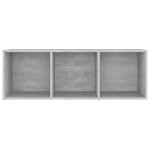 vidaXL Comodă TV, gri beton, 107x35x37 cm, PAL vidaXL Comodă TV, gri beton, 107x35x37 cm, PAL