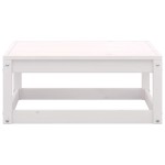 vidaXL Set mobilier de grădină, 2 piese, alb, lemn masiv de pin vidaXL Set mobilier de grădină, 2 piese, alb, lemn masiv de pin