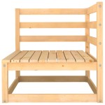 vidaXL Set mobilier grădină, 3 piese, lemn masiv de pin