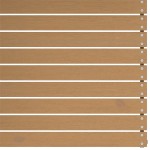 vidaXL Canapea colțar de grădină cu perne crem, lemn masiv de pin