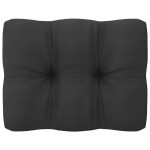vidaXL Set mobilier de grădină cu perne, 2 piese, alb, lemn masiv pin vidaXL Set mobilier de grădină cu perne, 2 piese, alb, lemn masiv pin