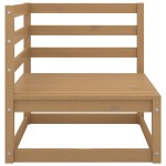 vidaXL Set mobilier grădină&perne 2 piese, maro miere lemn masiv pin vidaXL Set mobilier grădină&perne 2 piese, maro miere lemn masiv pin