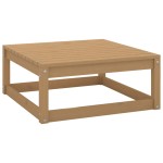 vidaXL Set mobilier grădină&perne 2 piese, maro miere lemn masiv pin