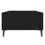 vidaXL Măsuță de cafea, negru, 103,5x60x35 cm, lemn prelucrat