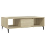 vidaXL Măsuță de cafea, stejar sonoma, 103,5x60x35 cm, lemn prelucrat vidaXL Măsuță de cafea, stejar sonoma, 103,5x60x35 cm, lemn prelucrat