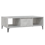 vidaXL Măsuță de cafea, gri beton, 103,5x60x35 cm, lemn prelucrat vidaXL Măsuță de cafea, gri beton, 103,5x60x35 cm, lemn prelucrat