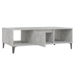 vidaXL Măsuță de cafea, gri beton, 103,5x60x35 cm, lemn prelucrat vidaXL Măsuță de cafea, gri beton, 103,5x60x35 cm, lemn prelucrat