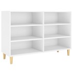 vidaXL Servantă, alb, 103,5x35x70 cm, lemn compozit vidaXL Servantă, alb, 103,5x35x70 cm, lemn compozit