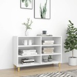 vidaXL Servantă, alb, 103,5x35x70 cm, lemn compozit vidaXL Servantă, alb, 103,5x35x70 cm, lemn compozit