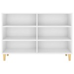vidaXL Servantă, alb, 103,5x35x70 cm, lemn compozit vidaXL Servantă, alb, 103,5x35x70 cm, lemn compozit