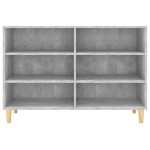 vidaXL Servantă, gri beton, 103,5x35x70 cm, lemn compozit vidaXL Servantă, gri beton, 103,5x35x70 cm, lemn compozit