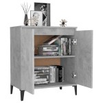 vidaXL Servantă, gri beton, 60x35x70 cm, lemn prelucrat vidaXL Servantă, gri beton, 60x35x70 cm, lemn prelucrat