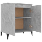 vidaXL Servantă, gri beton, 60x35x70 cm, lemn prelucrat vidaXL Servantă, gri beton, 60x35x70 cm, lemn prelucrat