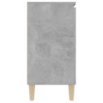vidaXL Servantă, gri beton, 101x35x70 cm, lemn prelucrat vidaXL Servantă, gri beton, 101x35x70 cm, lemn prelucrat