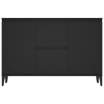 vidaXL Servantă, negru, 102x35x70 cm, PAL