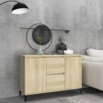 vidaXL Servantă, stejar sonoma, 104x35x70 cm, PAL vidaXL Servantă, stejar sonoma, 104x35x70 cm, PAL