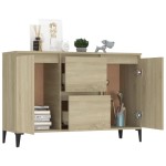 vidaXL Servantă, stejar sonoma, 104x35x70 cm, PAL vidaXL Servantă, stejar sonoma, 104x35x70 cm, PAL