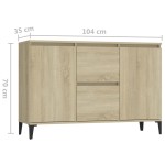 vidaXL Servantă, stejar sonoma, 104x35x70 cm, PAL vidaXL Servantă, stejar sonoma, 104x35x70 cm, PAL