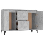 vidaXL Servantă, gri beton, 102x35x70 cm, PAL vidaXL Servantă, gri beton, 102x35x70 cm, PAL