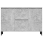 vidaXL Servantă, gri beton, 102x35x70 cm, PAL vidaXL Servantă, gri beton, 102x35x70 cm, PAL