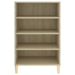 vidaXL Servantă, stejar Sonoma, 57x35x90 cm, PAL