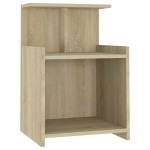 vidaXL Noptiere, 2 buc., stejar sonoma, 40x35x60 cm, PAL vidaXL Noptiere, 2 buc., stejar sonoma, 40x35x60 cm, PAL