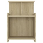 vidaXL Noptiere, 2 buc., stejar sonoma, 40x35x60 cm, PAL vidaXL Noptiere, 2 buc., stejar sonoma, 40x35x60 cm, PAL