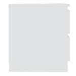 vidaXL Noptiere, 2 buc., alb, 50x39x43,5 cm, PAL