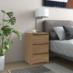 vidaXL Noptieră, stejar sonoma, 40x35x62,5 cm, lemn compozit vidaXL Noptieră, stejar sonoma, 40x35x62,5 cm, lemn compozit