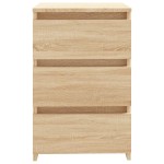 vidaXL Noptieră, stejar sonoma, 40x35x62,5 cm, lemn compozit vidaXL Noptieră, stejar sonoma, 40x35x62,5 cm, lemn compozit