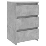 vidaXL Noptiere, 2 buc., gri beton, 40x35x62,5 cm, lemn compozit vidaXL Noptiere, 2 buc., gri beton, 40x35x62,5 cm, lemn compozit