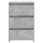vidaXL Noptiere, 2 buc., gri beton, 40x35x62,5 cm, lemn compozit vidaXL Noptiere, 2 buc., gri beton, 40x35x62,5 cm, lemn compozit