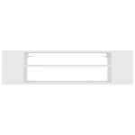 vidaXL Dulap TV suspendat, alb, 100x30x26,5 cm, lemn prelucrat vidaXL Dulap TV suspendat, alb, 100x30x26,5 cm, lemn prelucrat